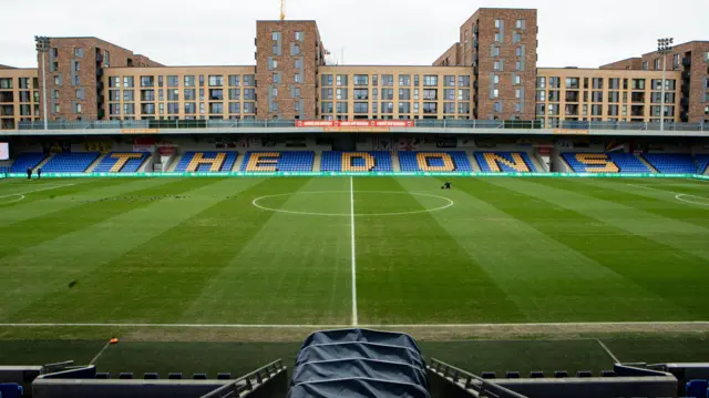 Plough Lane ahead of kick-off