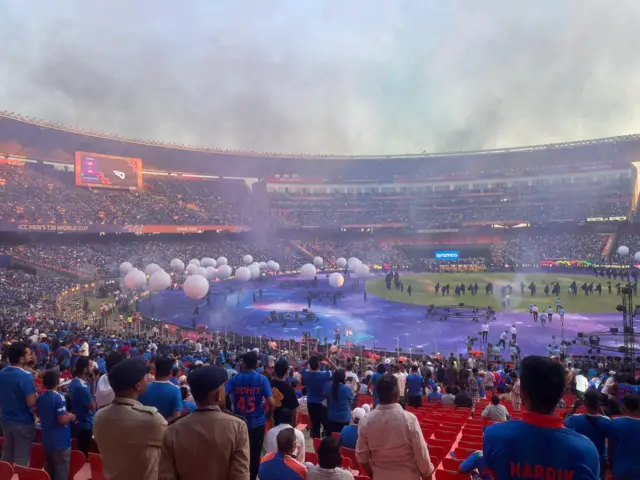 Ricky Martin at Modi Stadium