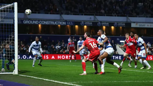 Alan Browne finishes from close range for Middlesbrough