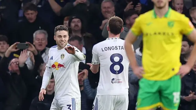 Leeds celebrating