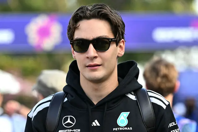 George Russell at the Australian Grand Prix