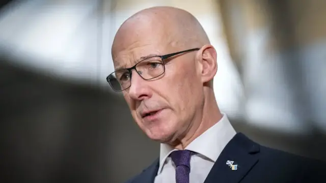 First Minister John Swinney