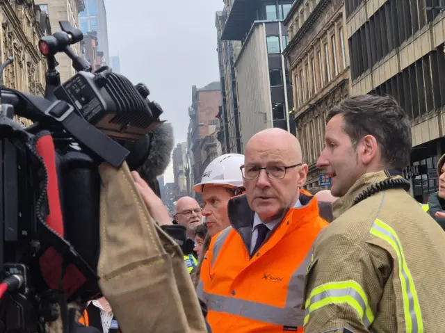 First Minister John Swinney