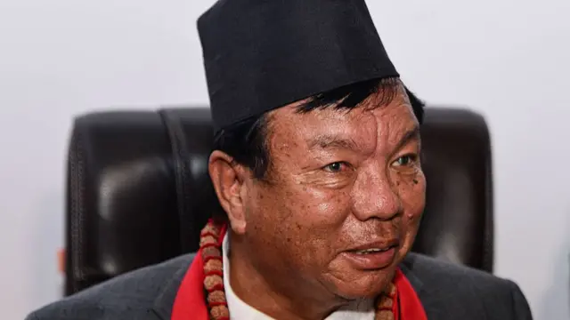 A photo Mahabir Pun