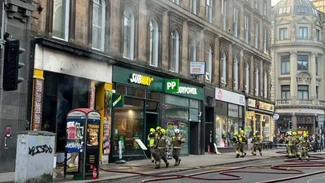 glasgow fire