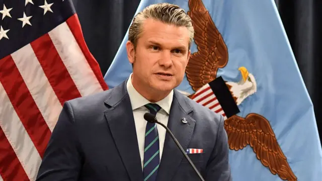 US defence secretary Pete Hegseth