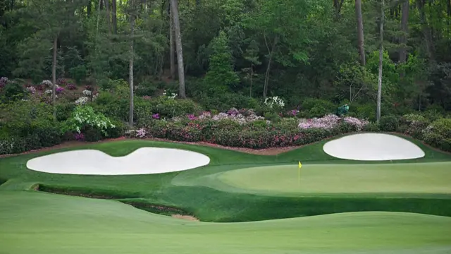 Augusta National 13th hole at the Masters