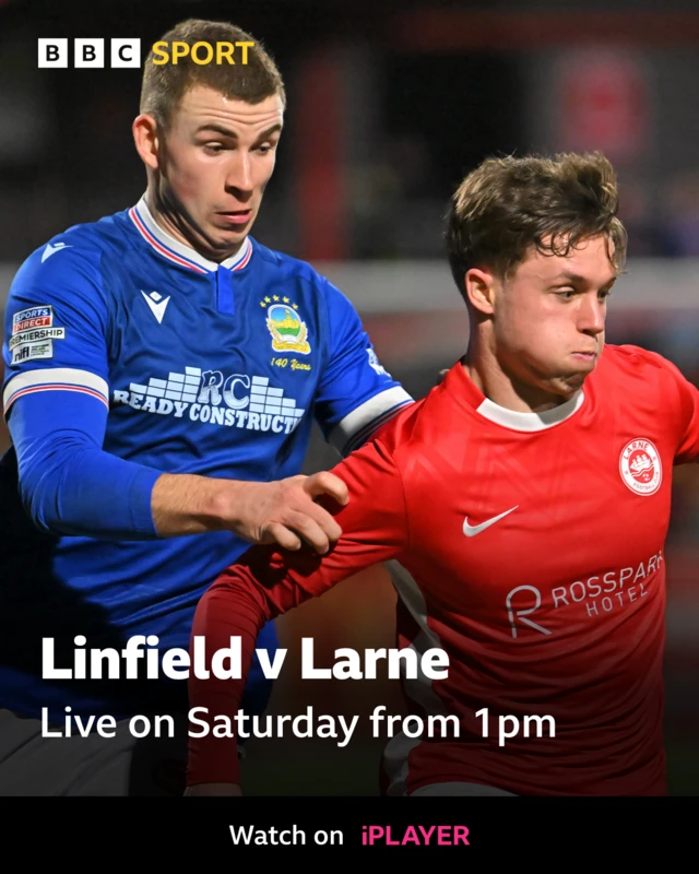 Linfield v Larne