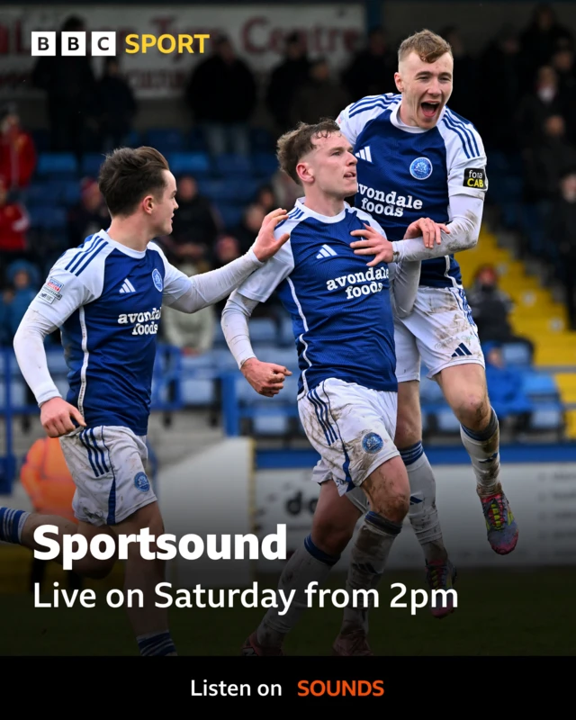 Sportsound on BBC Radio Ulster & BBC Sounds