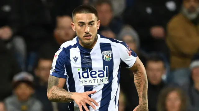 Danny Imray in action for West Brom against Millwall