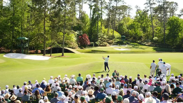 The 12th hole at Augusta National