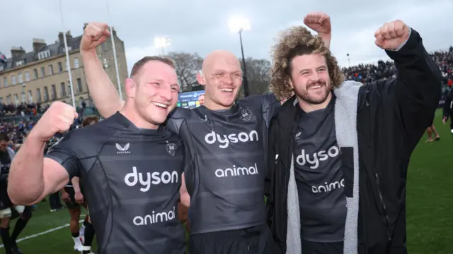 Sam Underhill, Miles Reid and Alfie Barbeary