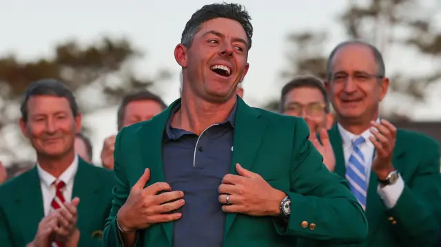 Rory McIlroy at the Masters