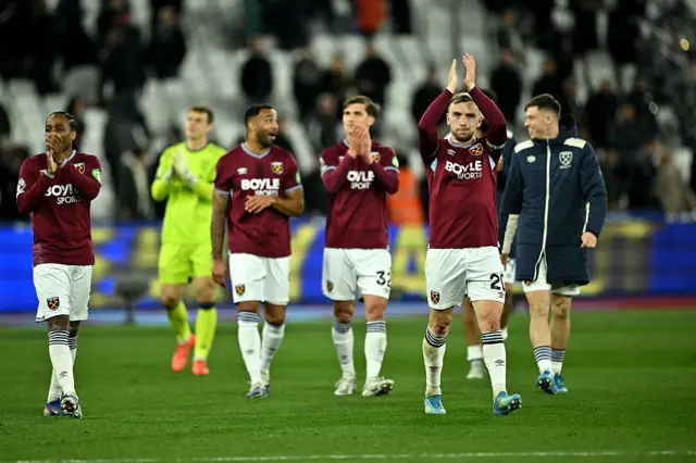 West Ham celebrate