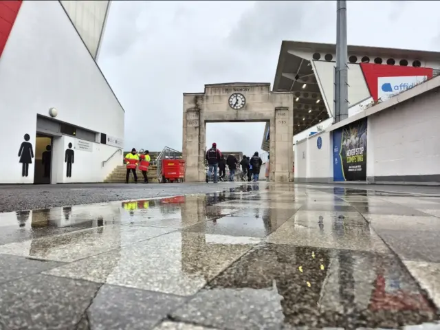 The Memorial Stand at the Affidea Stadium