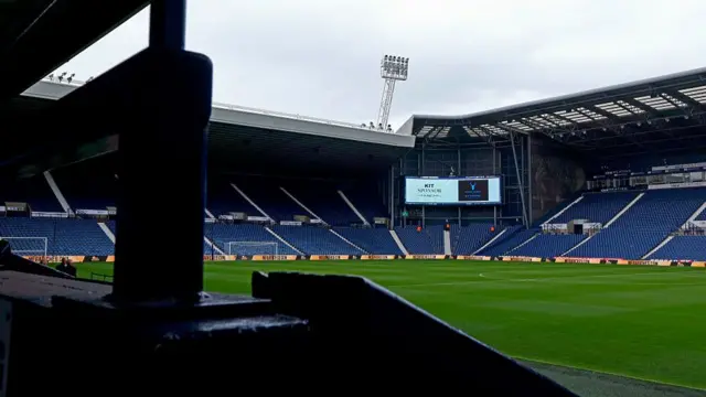 The Hawthorns ahead of kick-off
