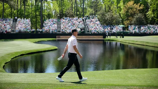 Justin Rose at the Masters