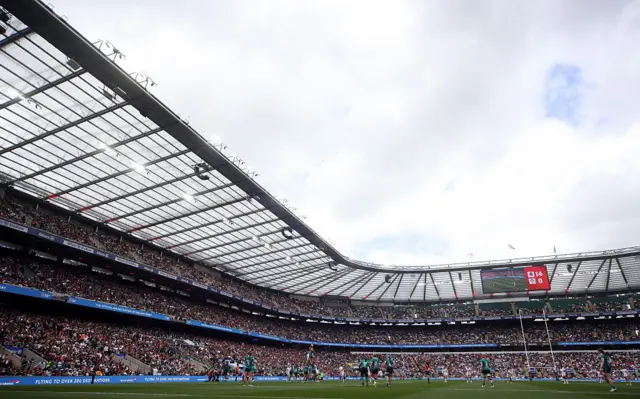 General view inside the stadium