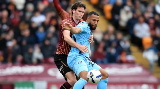Action from Bradford against Stevenage