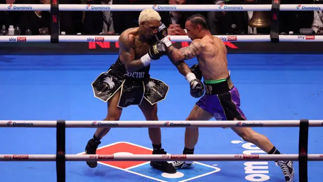 Regis Prograis punches Conor Benn