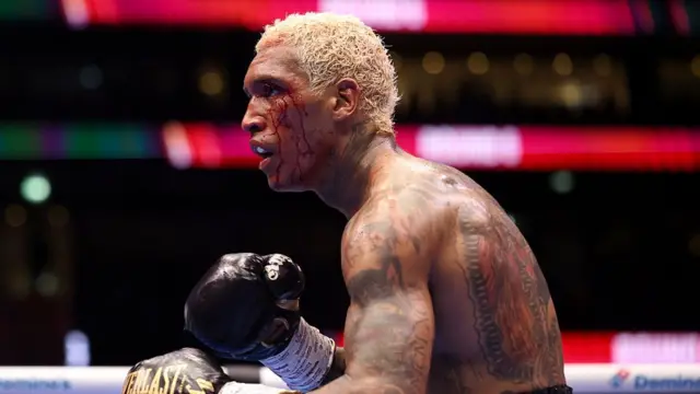 Connor Benn in action