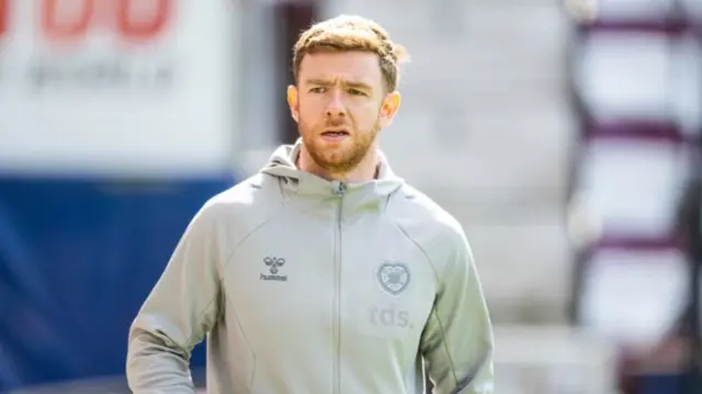 Hearts defender Stuart Findlay