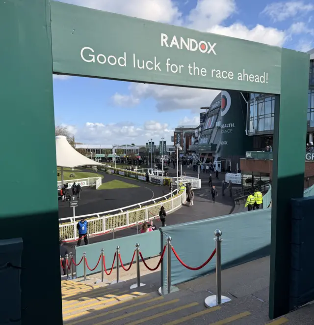 Grand National steps at Aintree