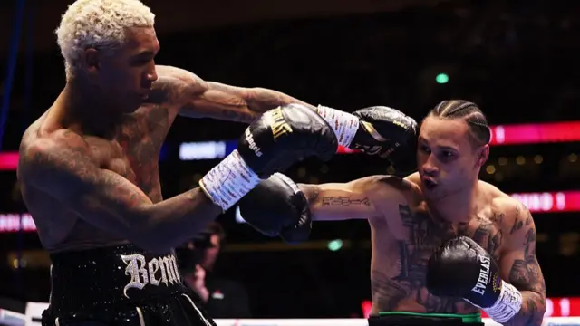 Regis Prograis punches Conor Benn