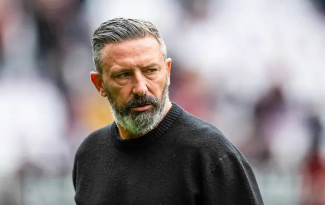 Hearts head coach Derek McInnes