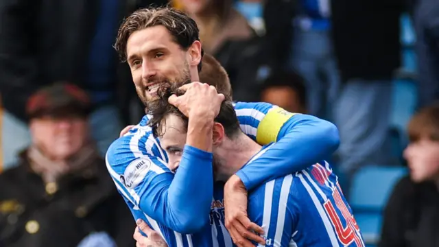 Kilmarnock celebrate