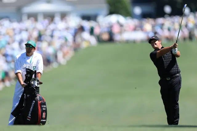 Patrick Reed on day three of The Masters 2026