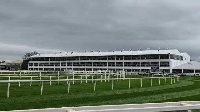 Dark clouds above Aintree for the Grand National
