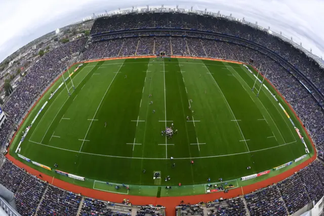 A wide view of Croke Park