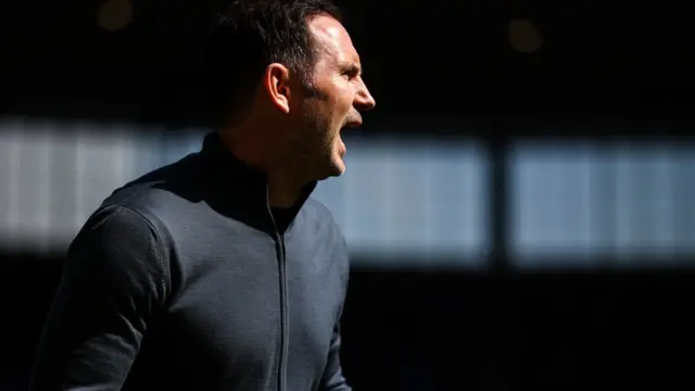 Frank Lampard shouts