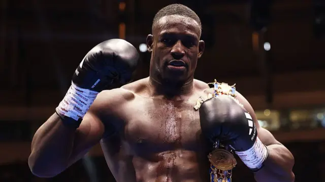 Richard Riakporhe after victory
