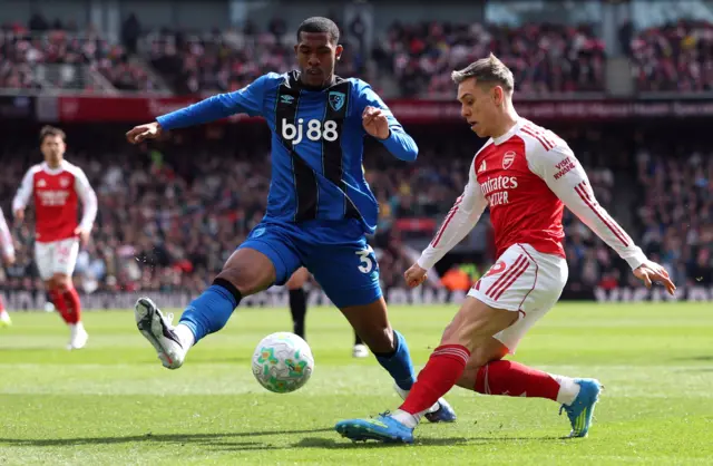 Arsenal's Leandro Trossard