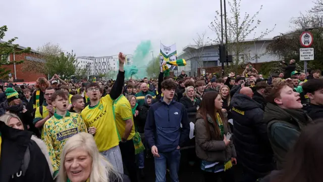 Norwich City fans