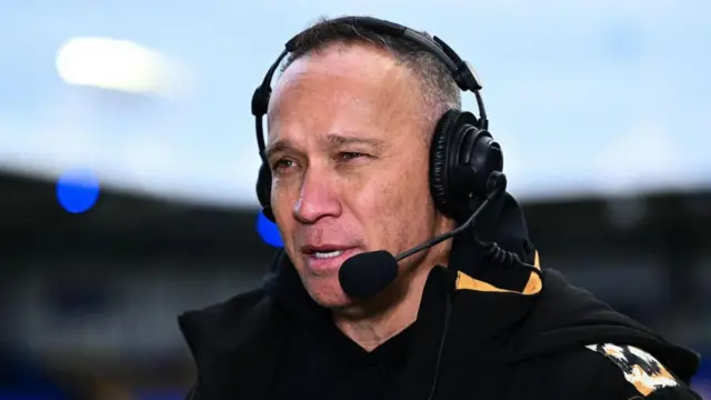 Leigh boss Adrian Lam after their thrashing by Warrington last week