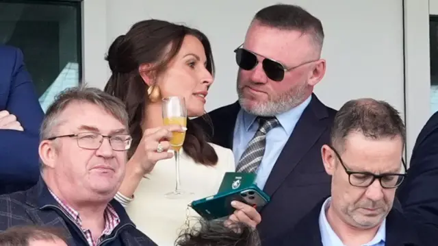 Colleen and Wayne Rooney