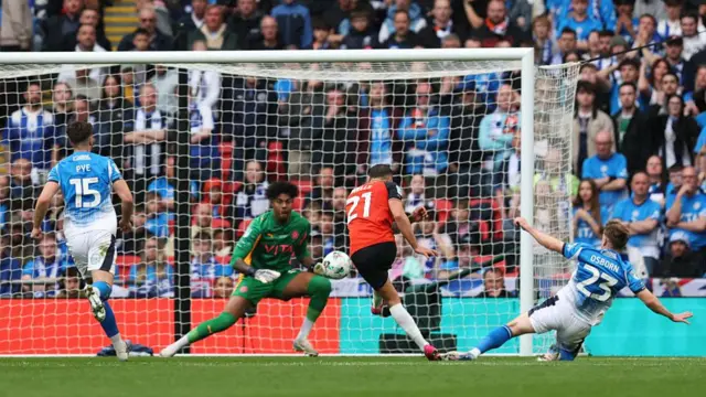 Nahki Wells scores for Luton