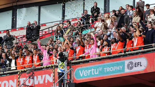 Luton lift the EFL Trophy