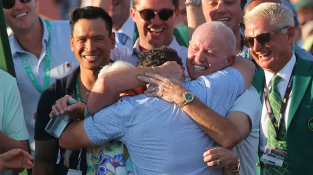 McIlroy with family