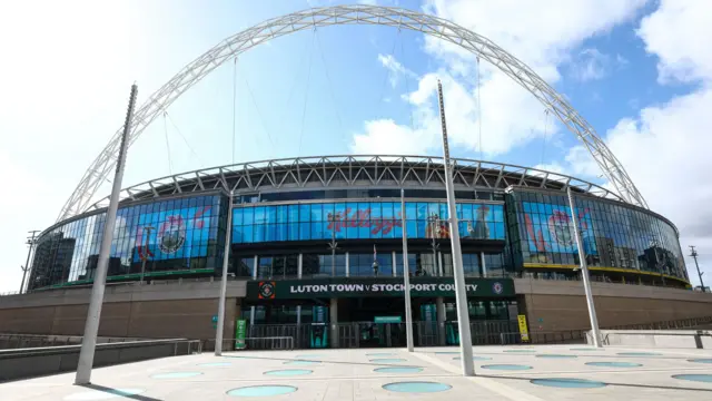 Picture of outside Wembley