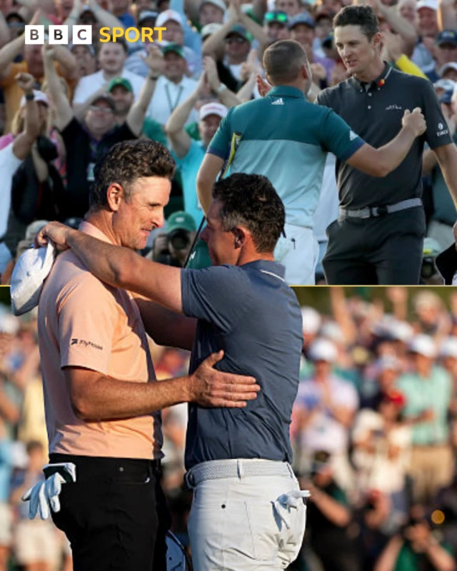 Justin Rose at The Masters