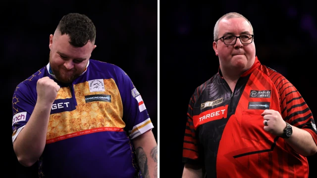 Split picture of Stephen Bunting and Josh Rock