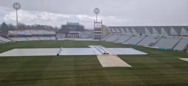All the covers on at Trent Bridge
