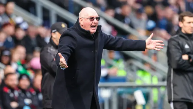 Falkirk manager John McGlynn