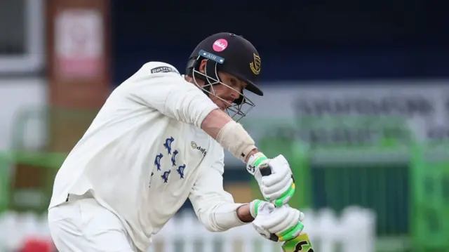 Daniel Hughes batting for Sussex