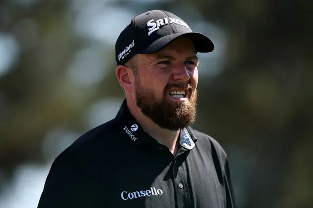 Shane Lowry in the final round of The Masters 2026