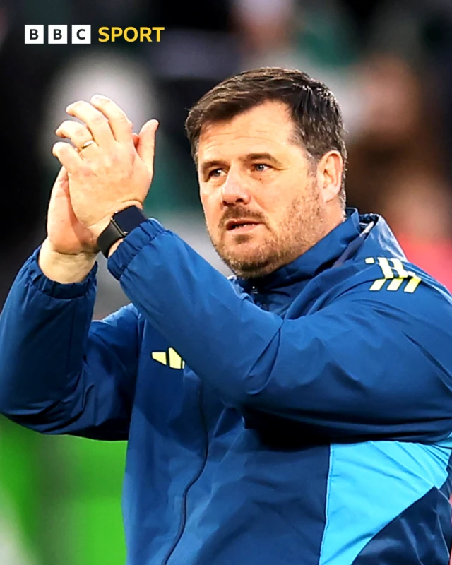 Northern Ireland manager Michael McArdle